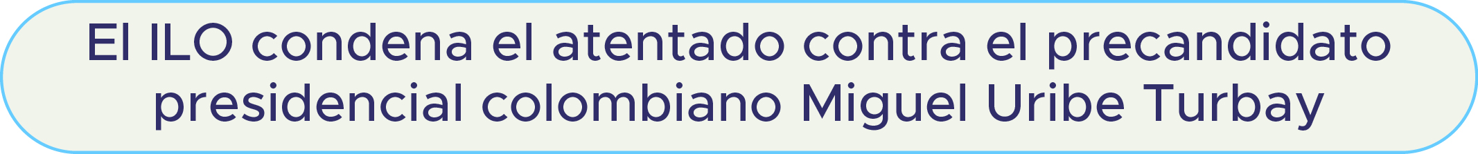 Condena atentado Miguel Uribe Turbay