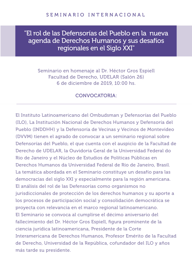 ILO seminario internacional 1